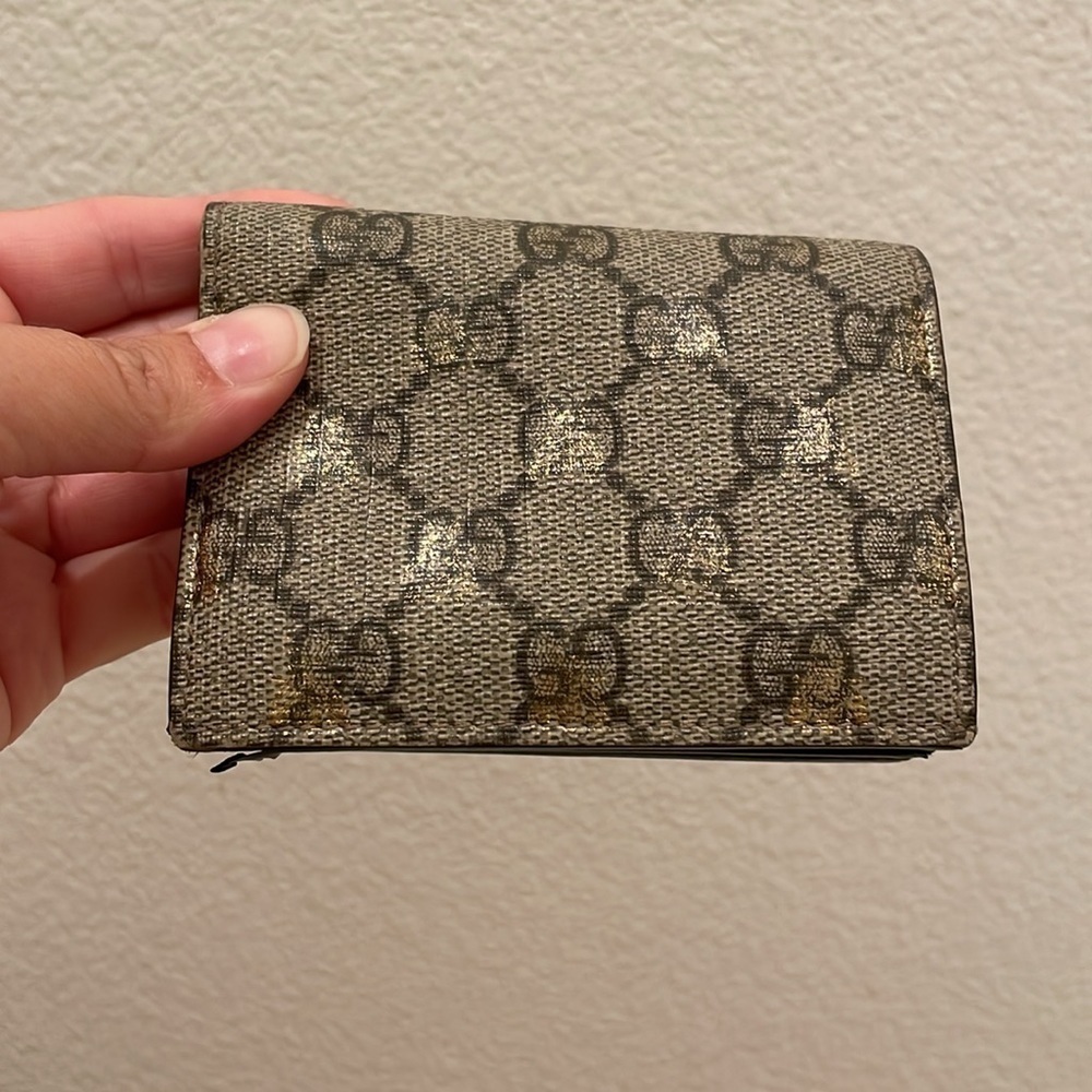 Gucci Bees Full Set Compact Wallet - Picture 3 of 11